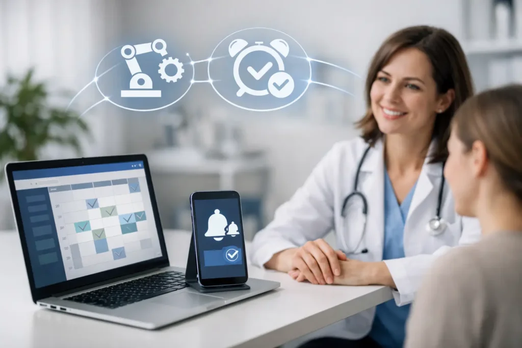 Automação para Clinicorp que agenda mais