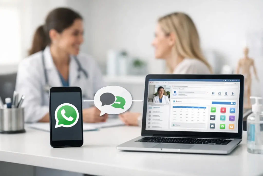 Integração Feegow WhatsApp para clínicas