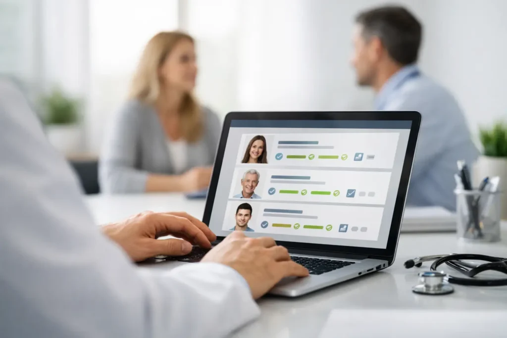 Qualificação automática de pacientes interessados
