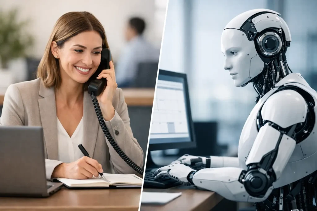 Recepção humana versus IA: quem agenda mais?