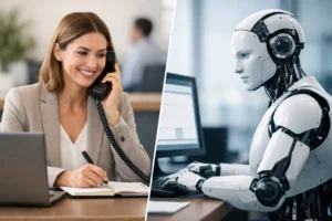 Recepção humana versus IA: quem agenda mais?