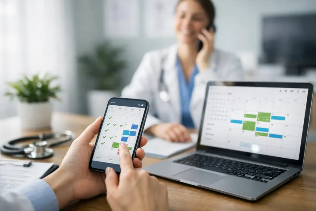 Sistema para remarcação de consultas que vende