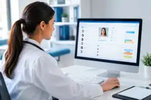 Software de triagem de pacientes que agenda mais